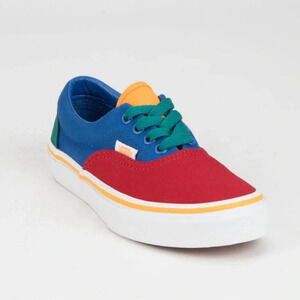 VANS Era Colorblock Kids Shoe Size 3 Boys Girls Canvas Low Top Sneaker
